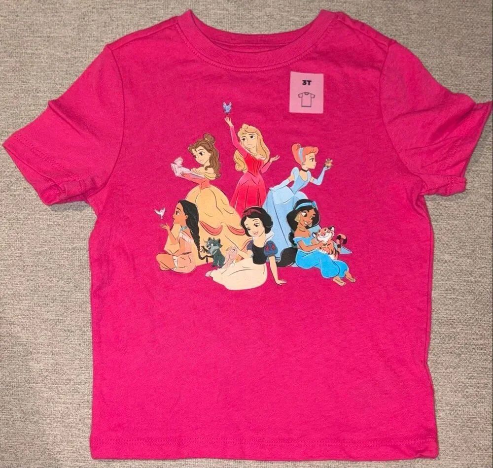 Disney X Old Navy princesses tee shirt size 3T